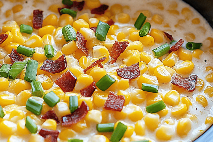 Slow Cooker Creamed Corn