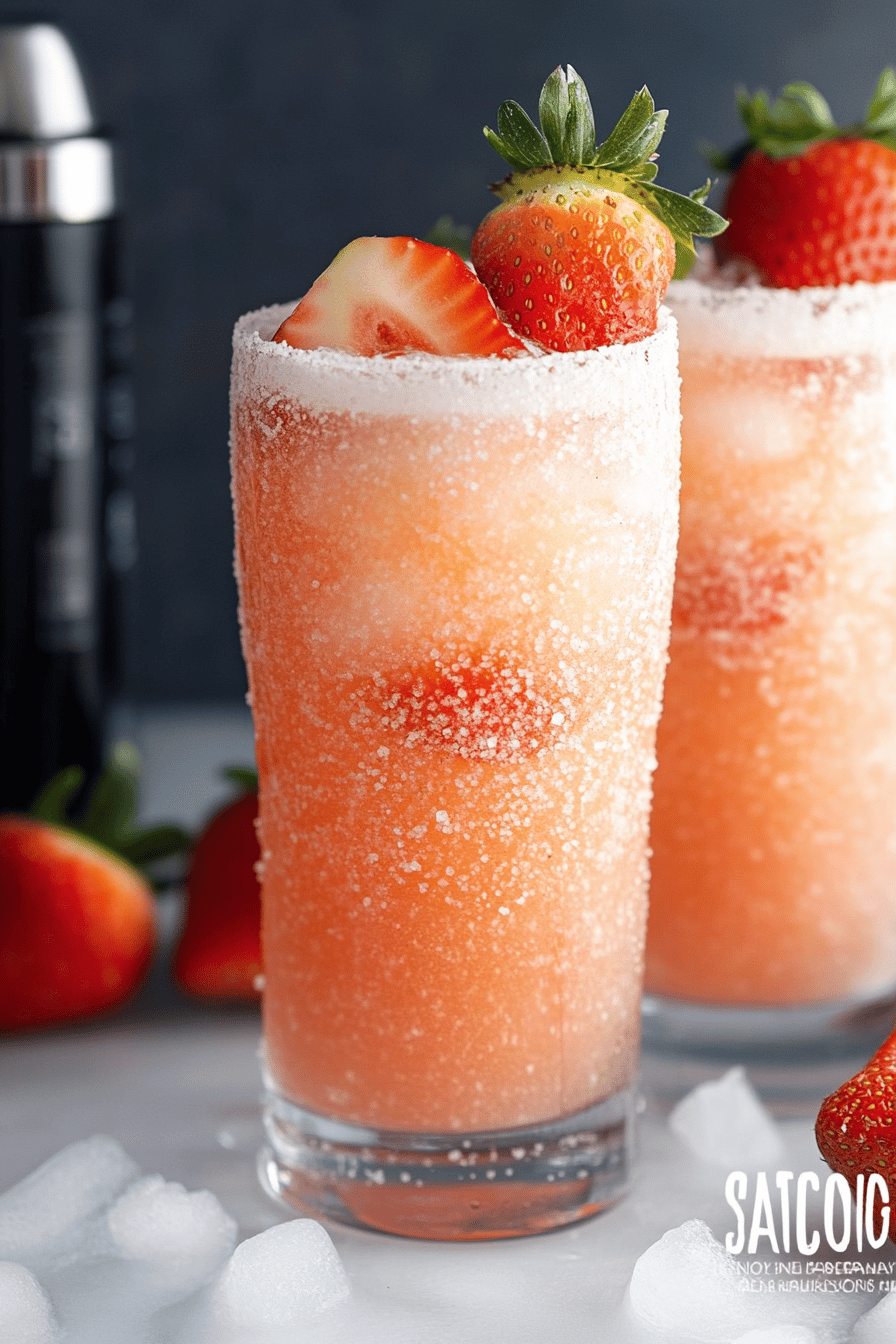 Strawberry Salty Dog