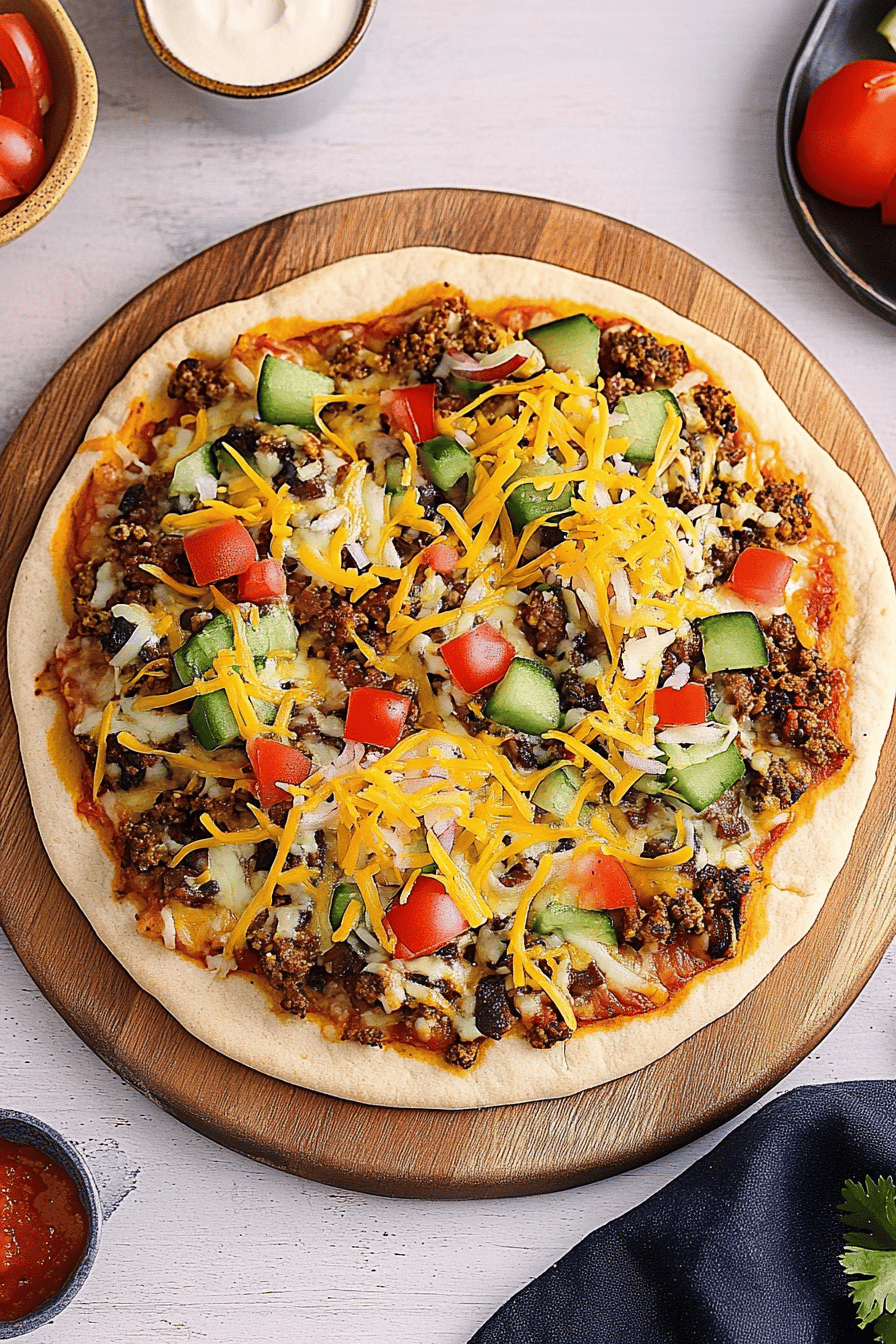 Taco Pizza
