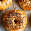 air fryer bagels