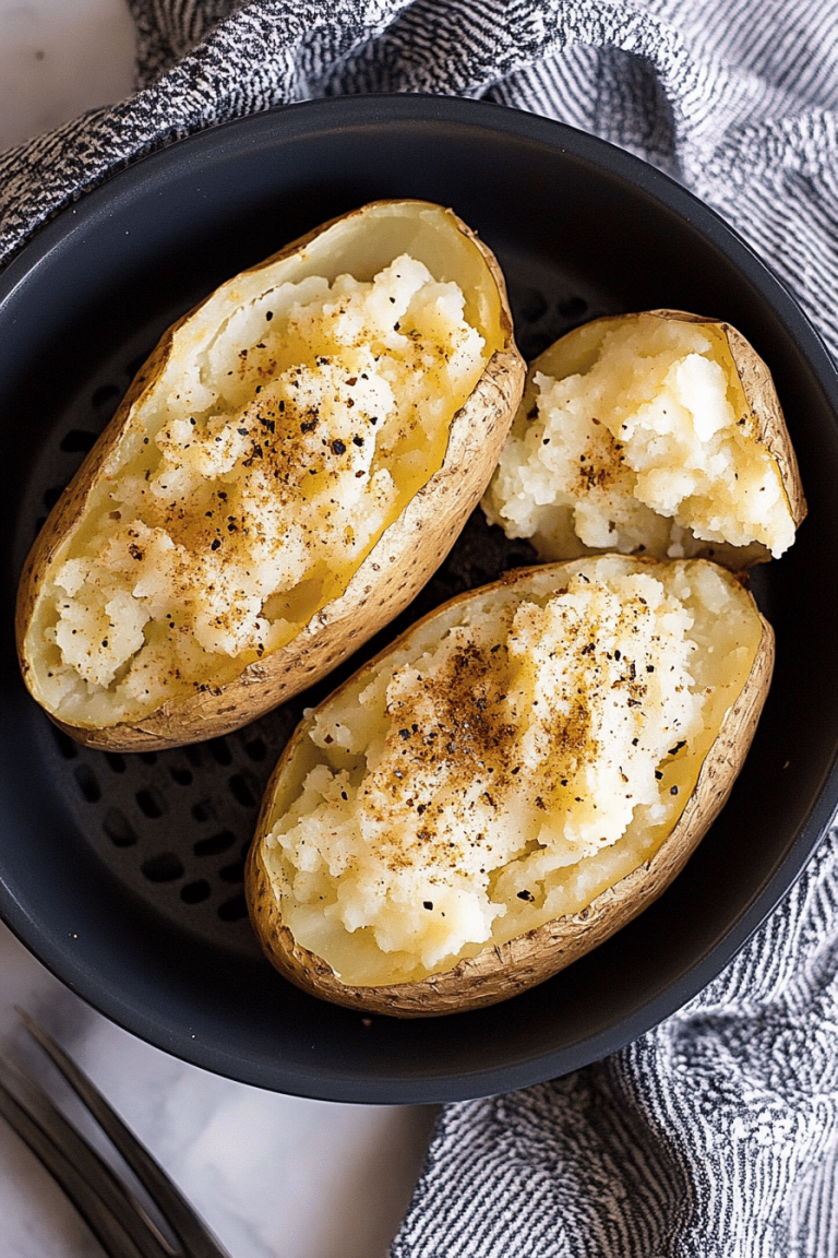 air fryer baked potato