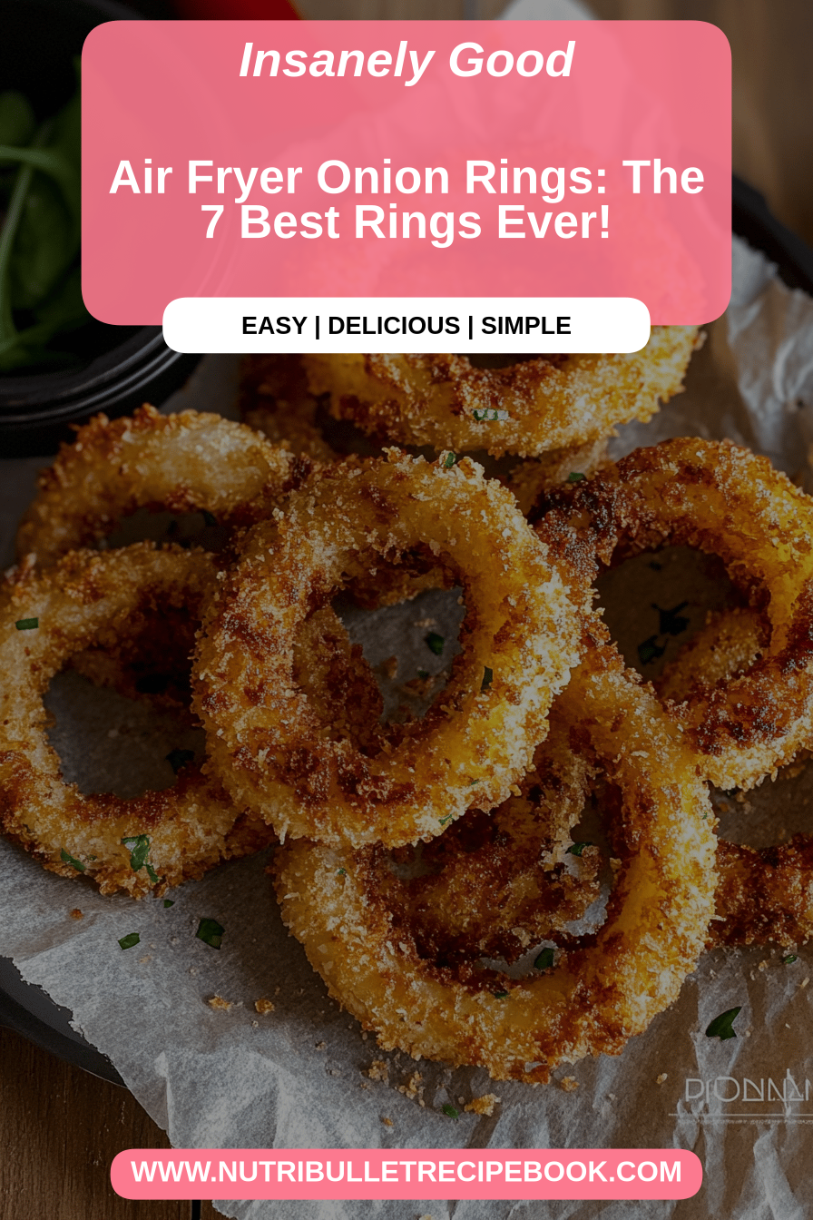 air fryer onion rings final dish beautifully presented and ready to serve