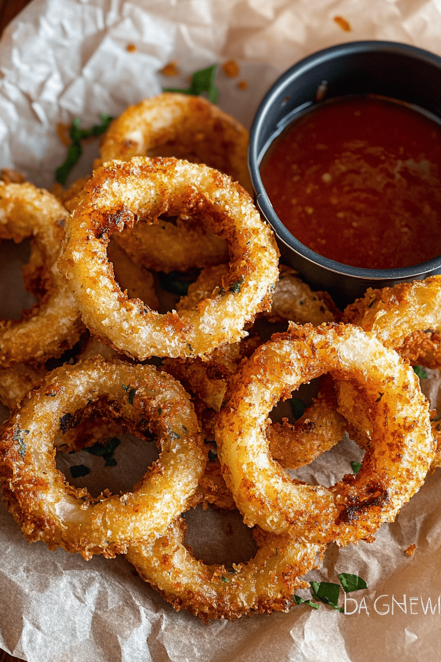 air fryer onion rings