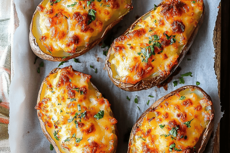 air fryer twice baked potatoes