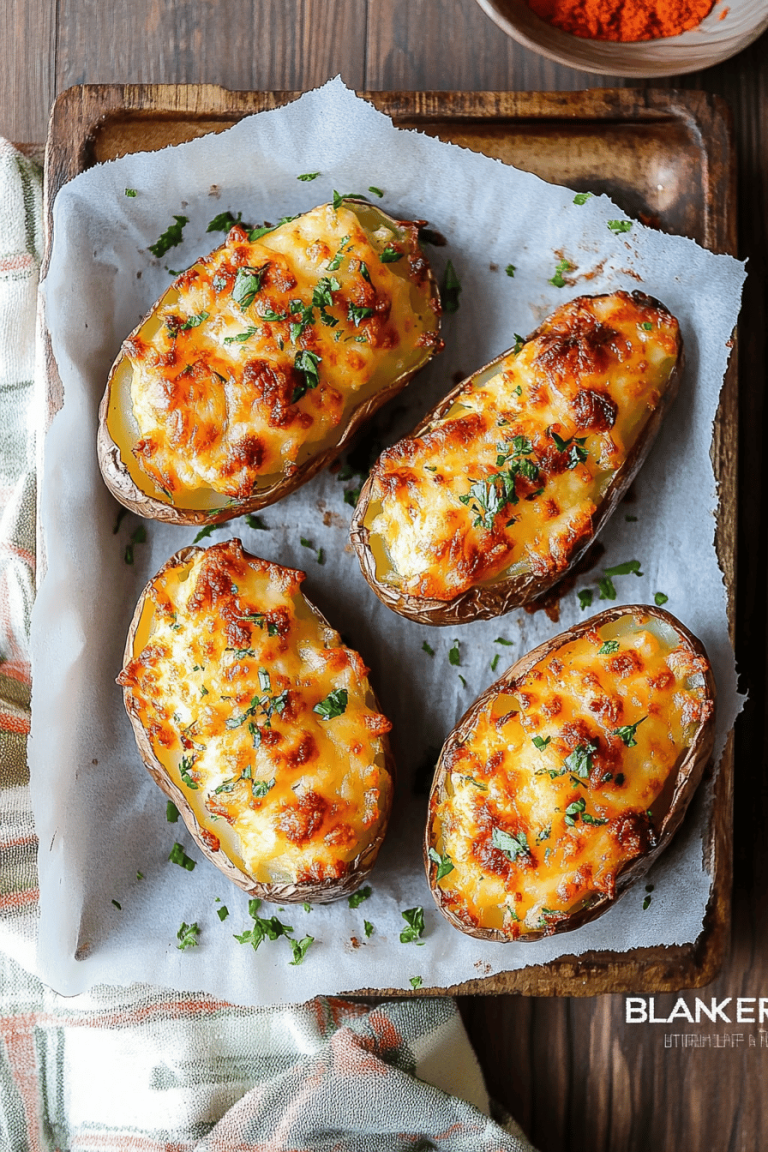 air fryer twice baked potatoes