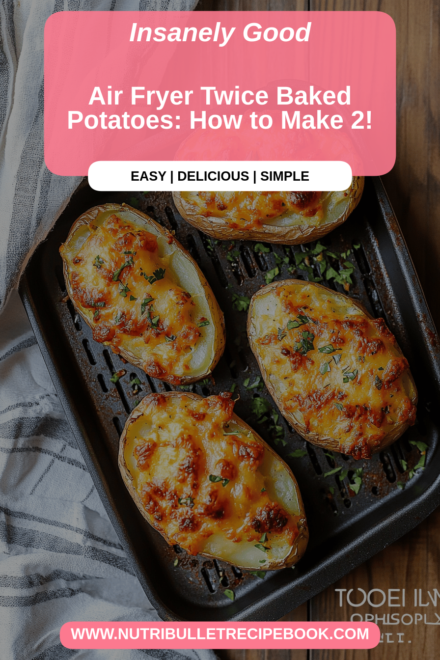 air fryer twice baked potatoes final dish beautifully presented and ready to serve