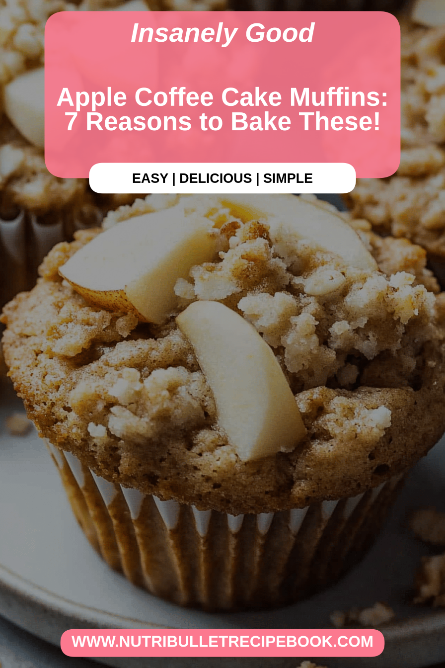 apple coffee cake muffins final dish beautifully presented and ready to serve
