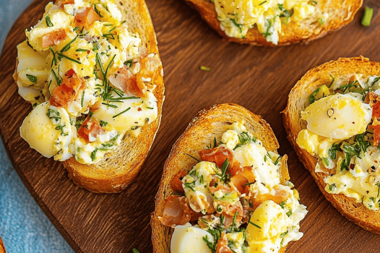 bacon egg salad