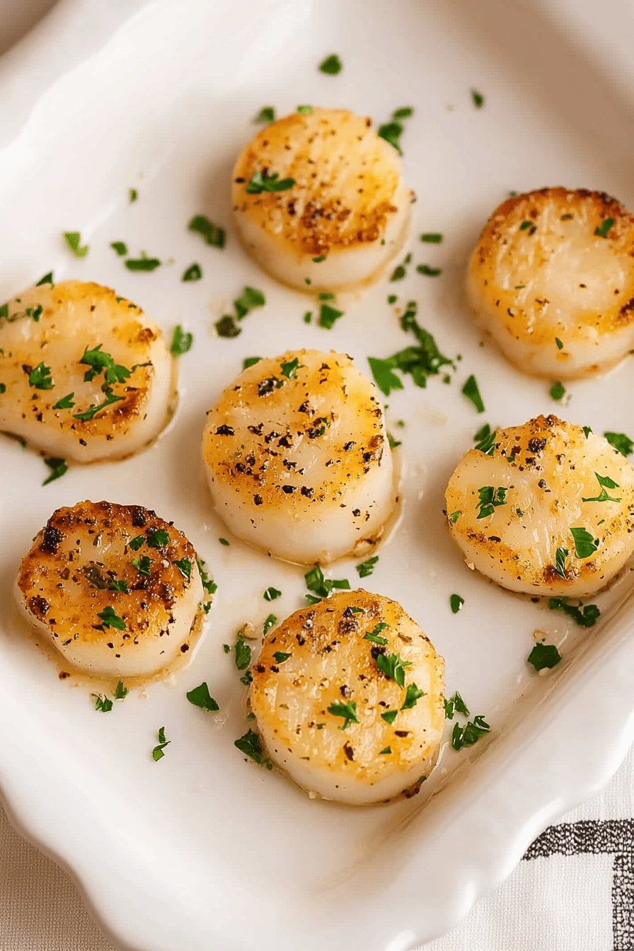 baked scallops
