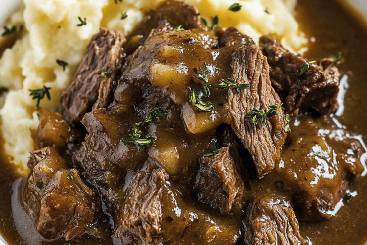 beef tips and gravy
