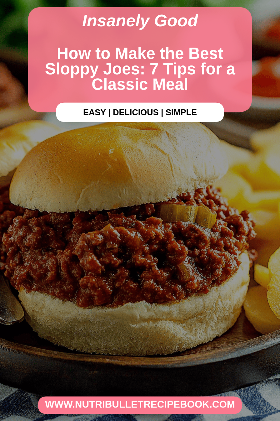 best sloppy joes final dish beautifully presented and ready to serve