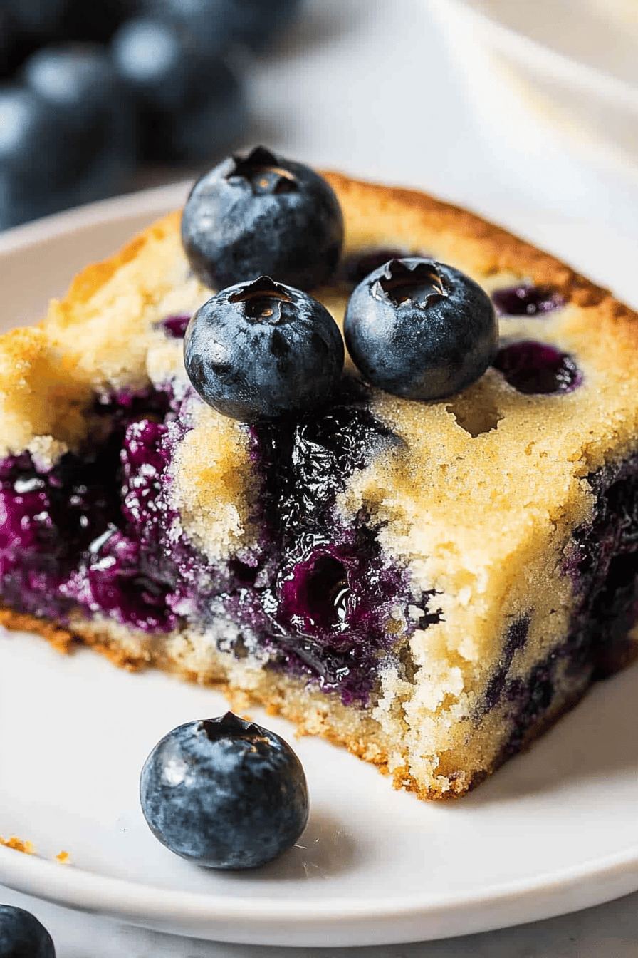 blueberry breakfast cake