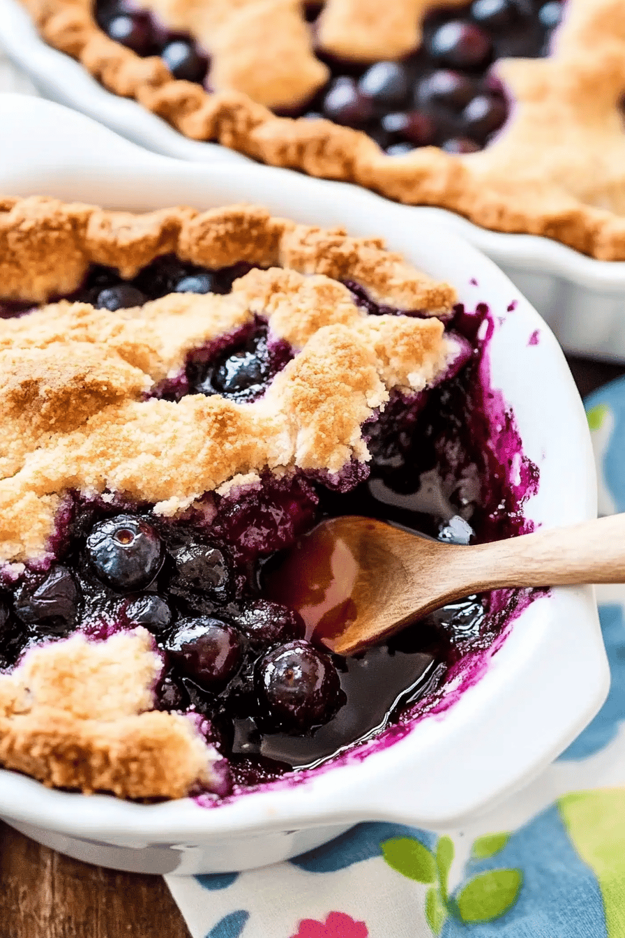 blueberry dump cake