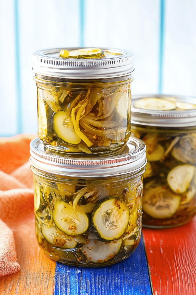 bread and butter pickles