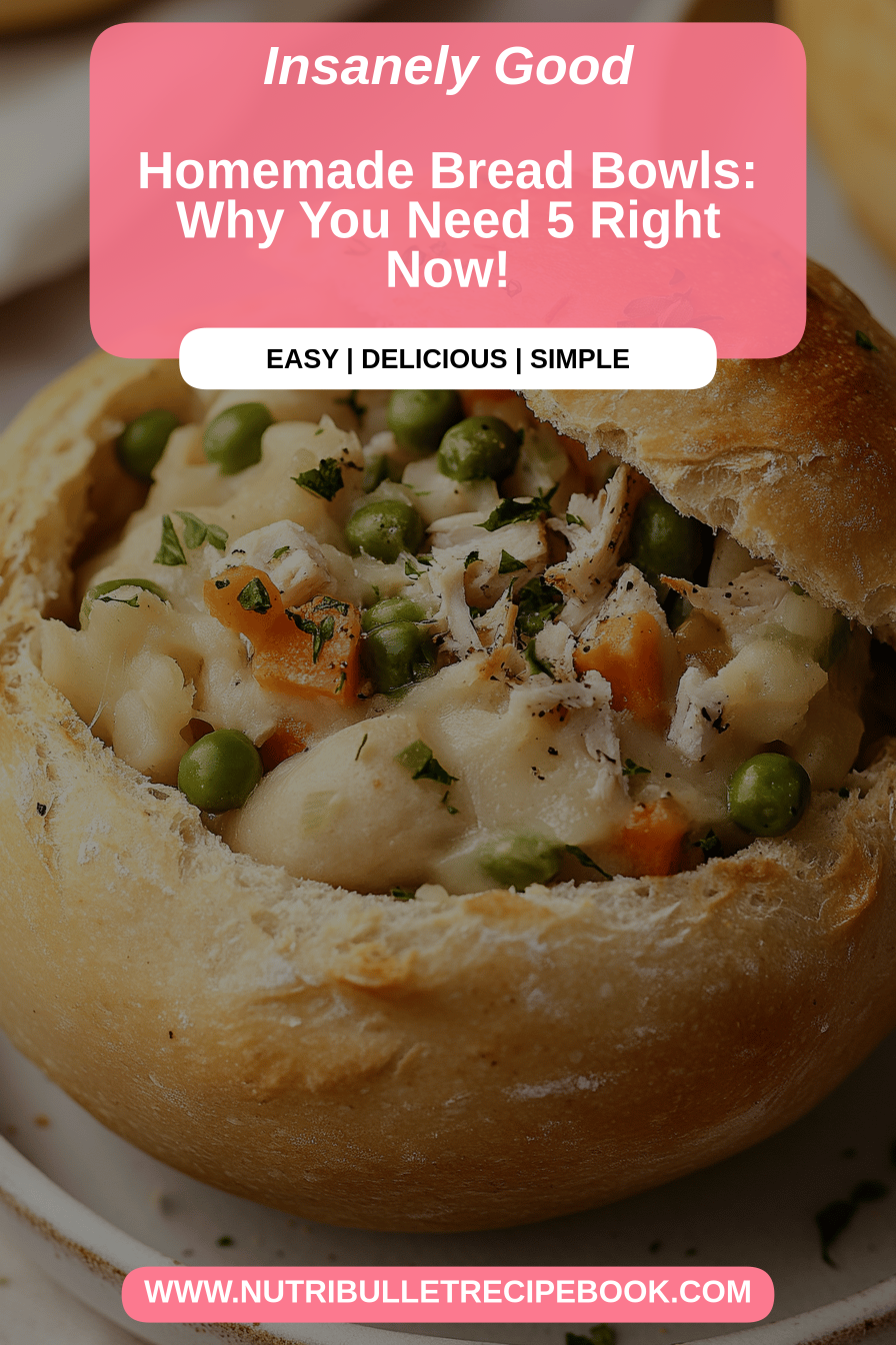 bread bowls final dish beautifully presented and ready to serve