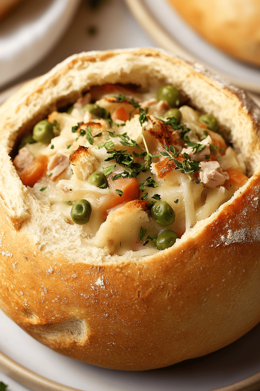 bread bowls slice on plate showing perfect texture and swirl pattern