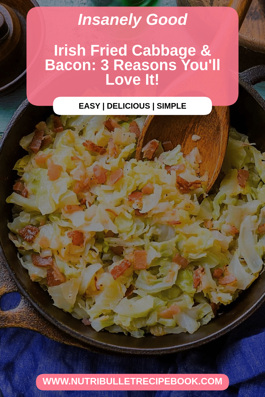cabbage and bacon final dish beautifully presented and ready to serve