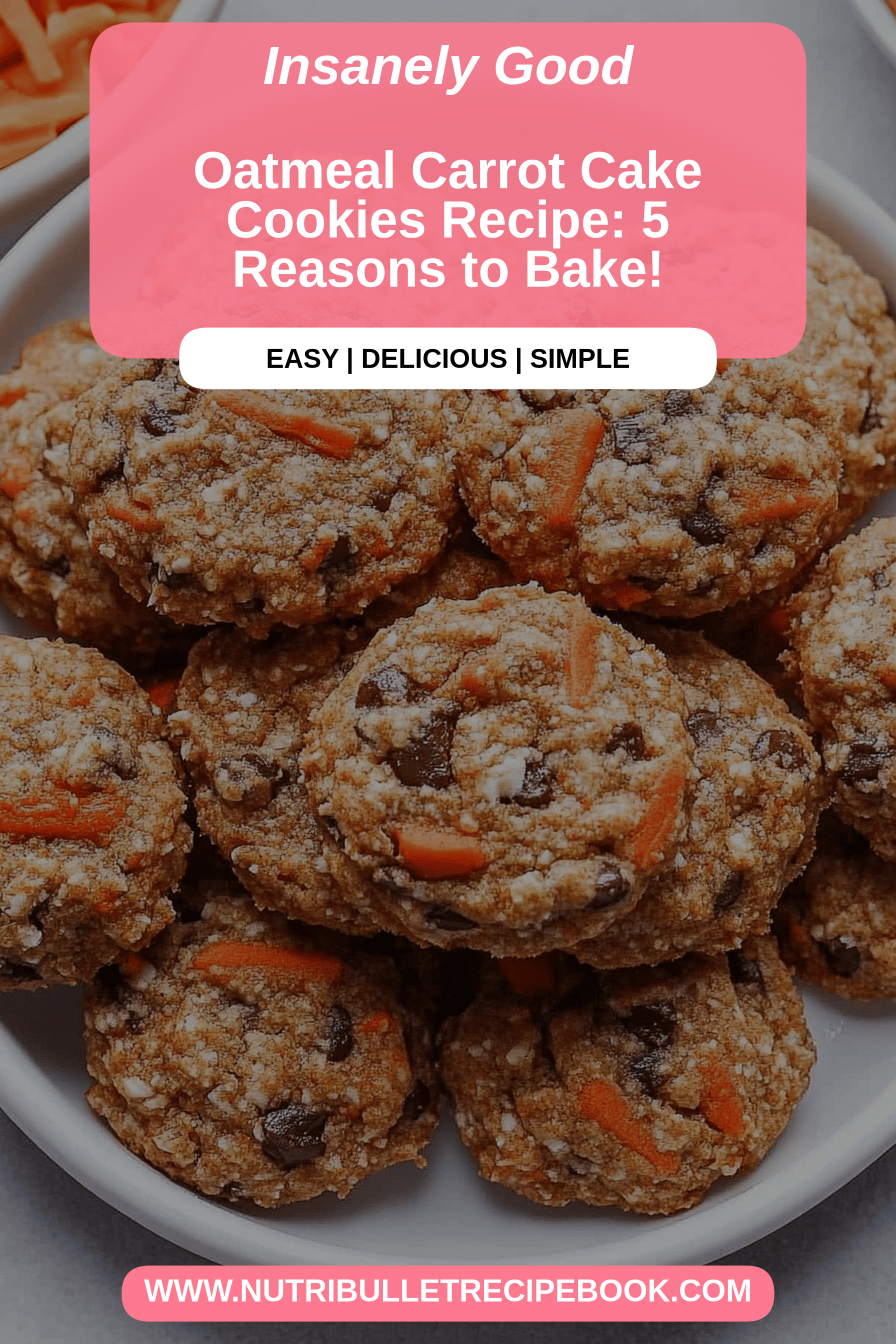 carrot cake cookies final dish beautifully presented and ready to serve