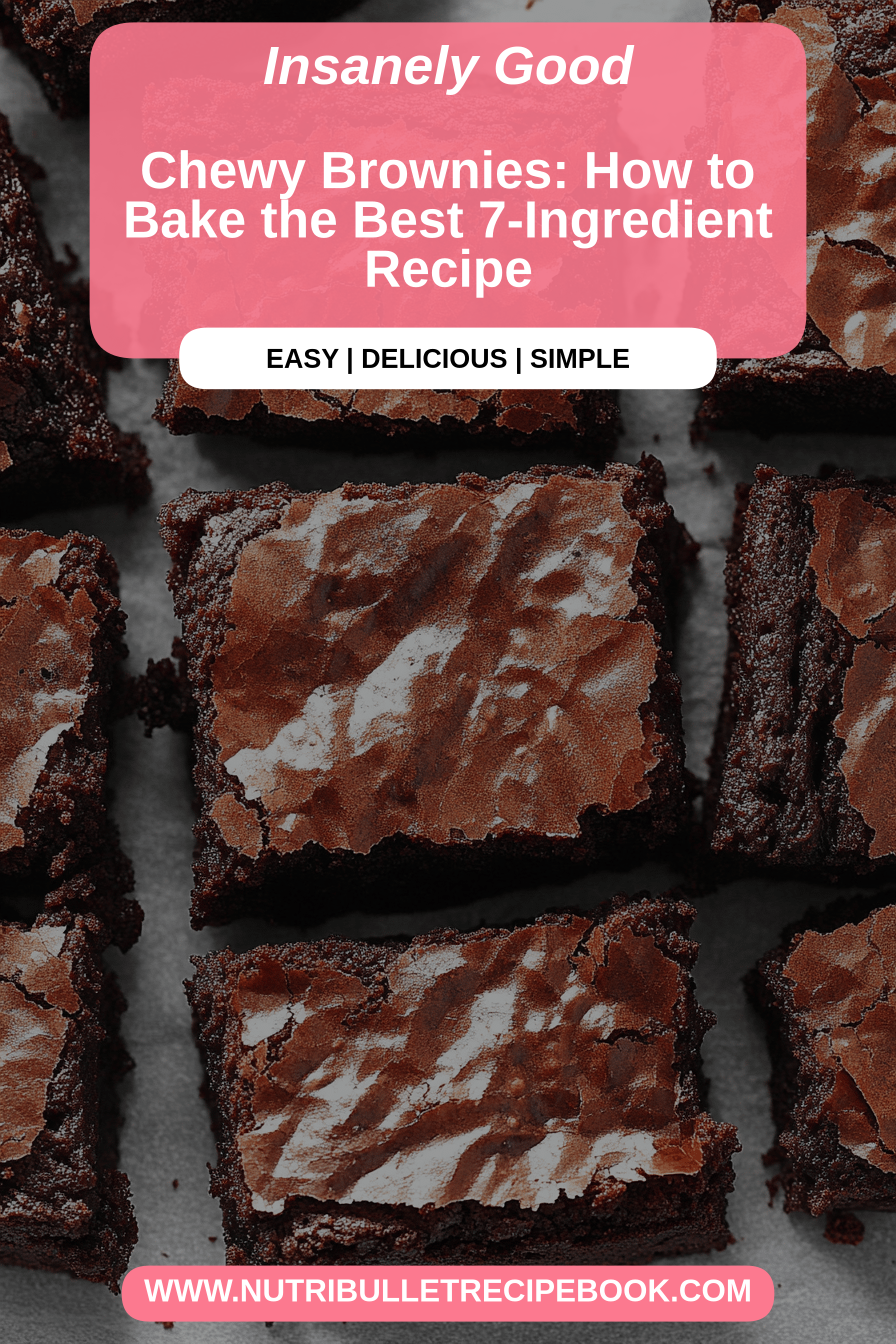 chewy brownies final dish beautifully presented and ready to serve