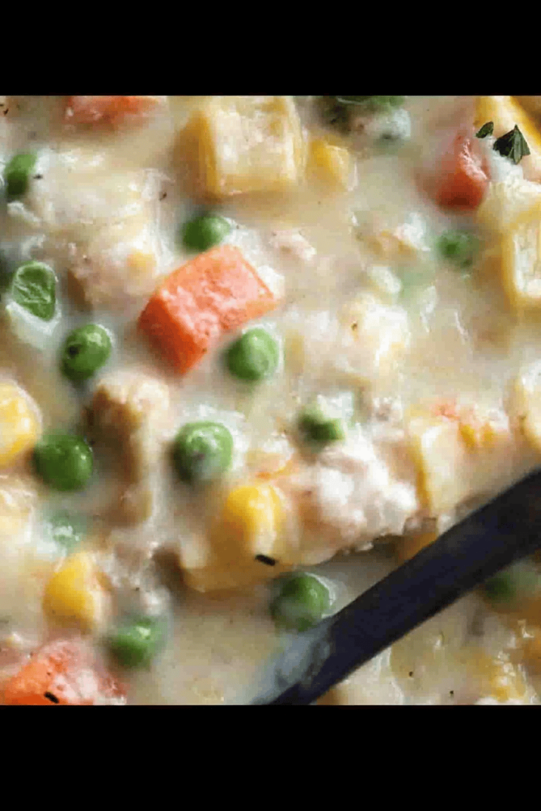 chicken pot pie casserole