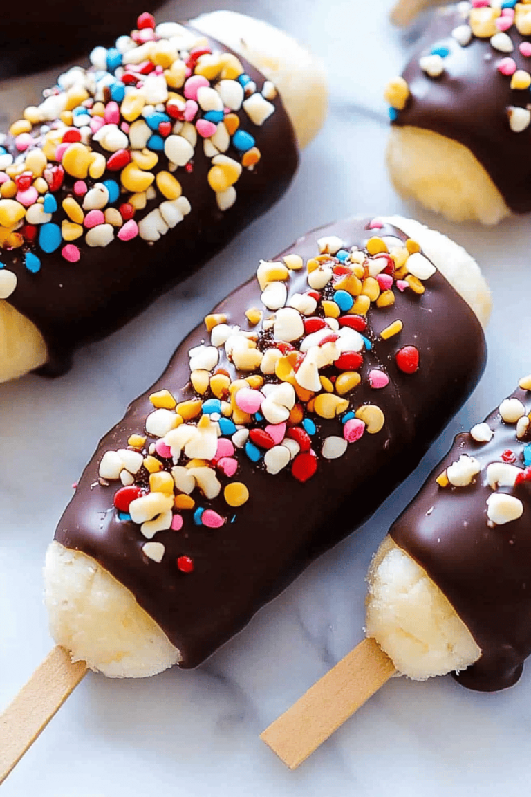 chocolate covered bananas