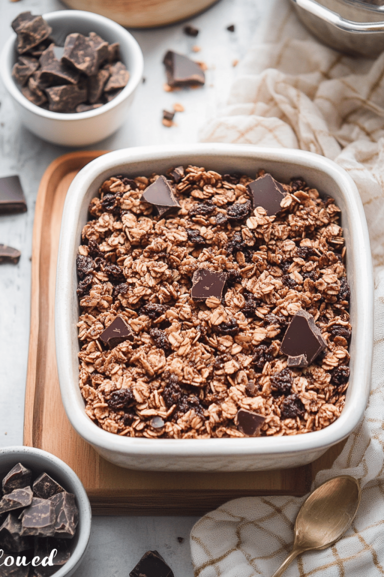 chocolate granola