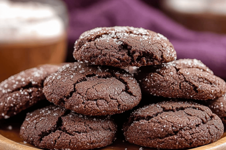chocolate sugar cookies