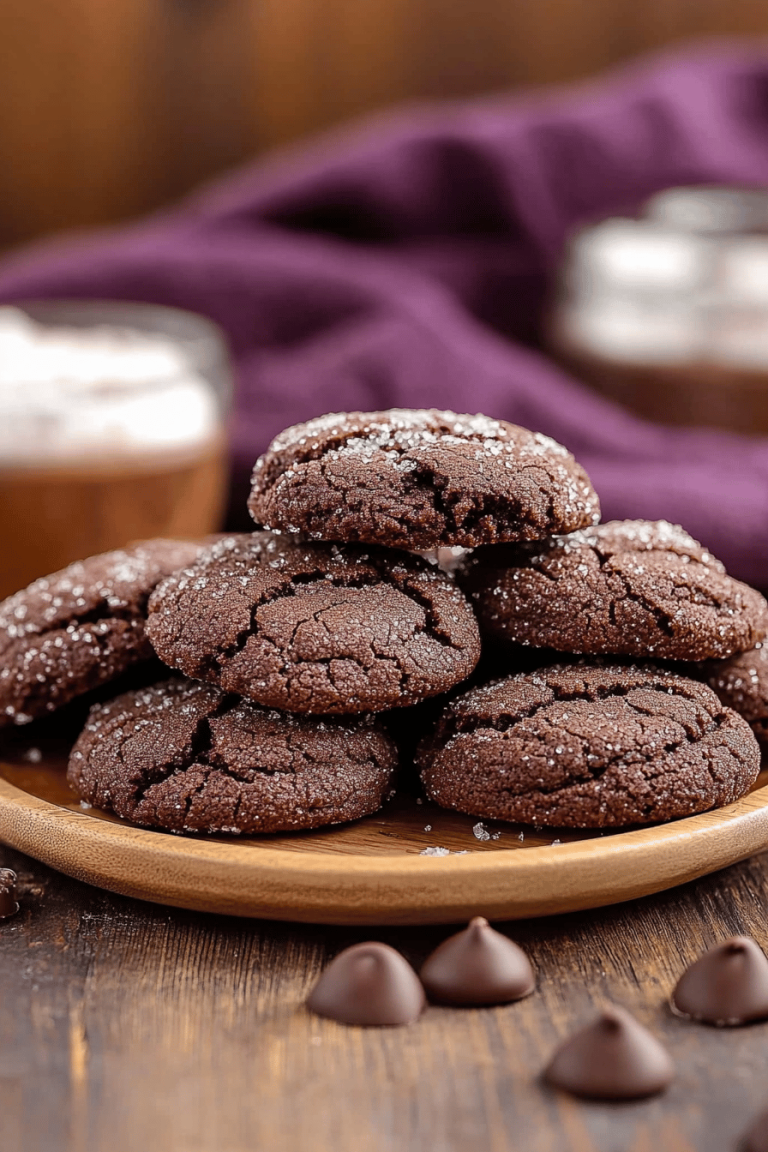 chocolate sugar cookies
