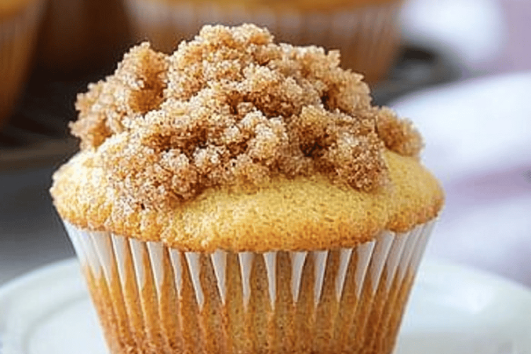 cinnamon streusel muffins