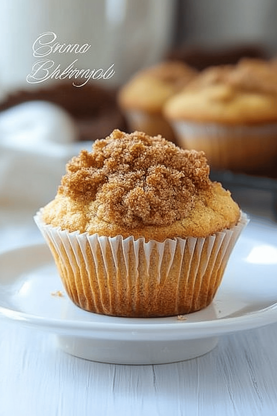 cinnamon streusel muffins ingredients organized and measured on kitchen counter