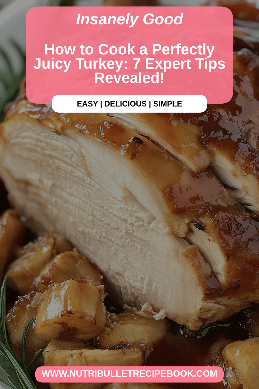 cook juicy turkey final dish beautifully presented and ready to serve