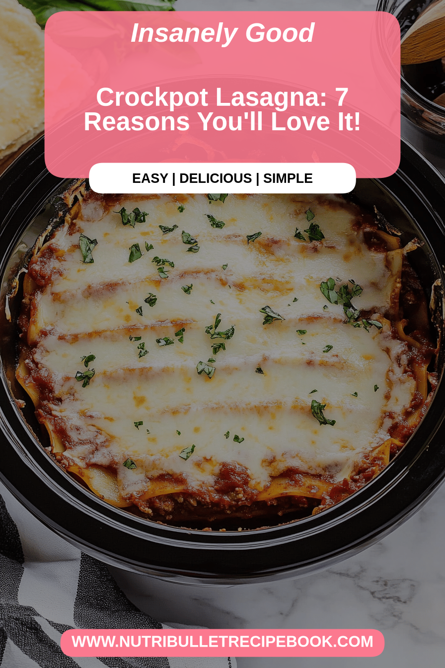 crockpot lasagna final dish beautifully presented and ready to serve
