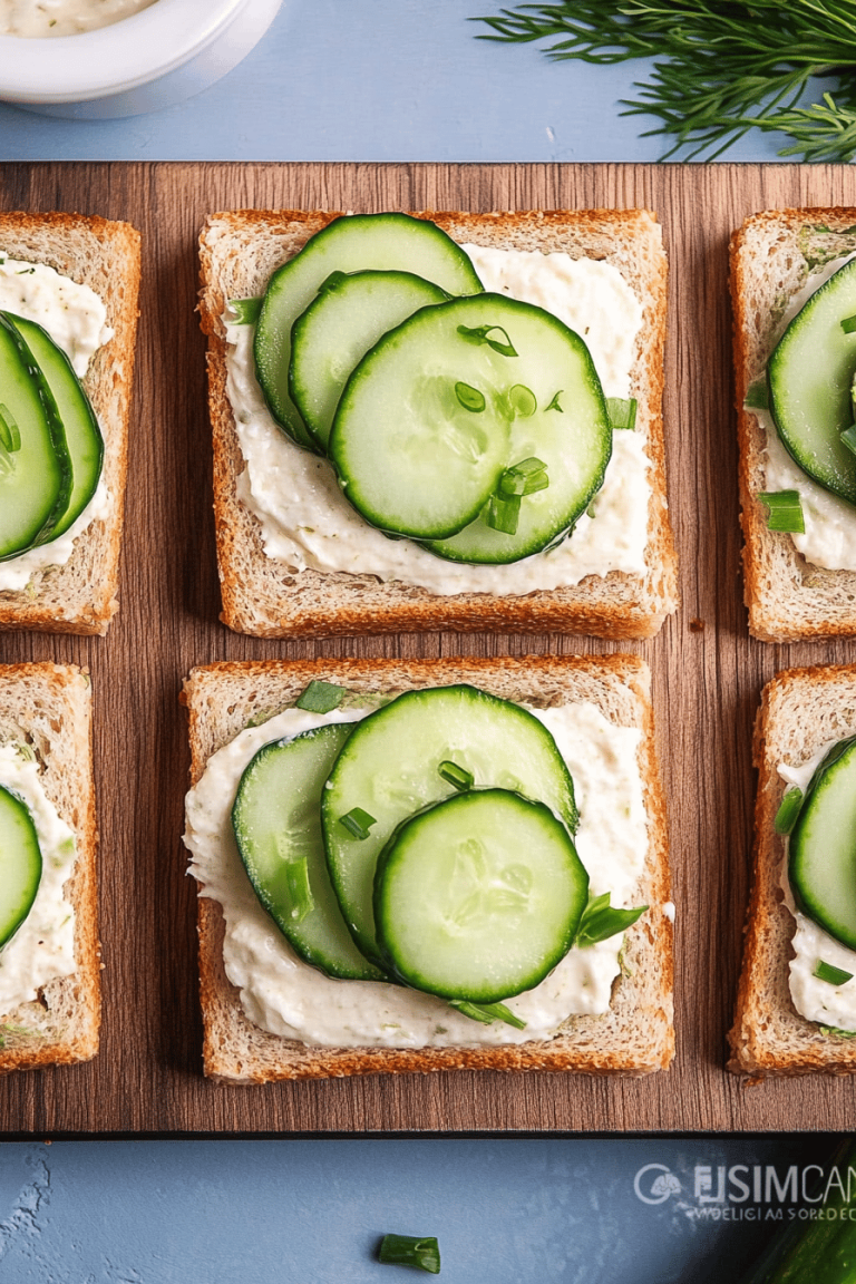 cucumber sandwiches