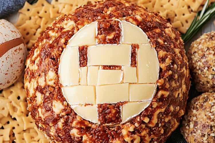 football cheese ball