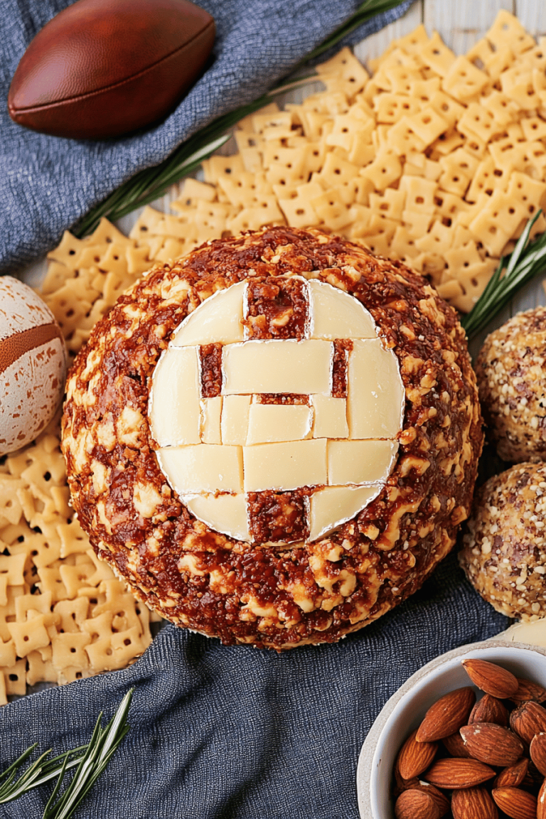 football cheese ball