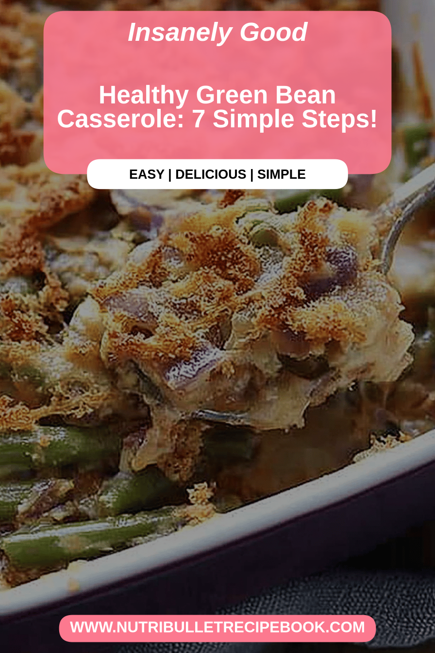 green bean casserole final dish beautifully presented and ready to serve