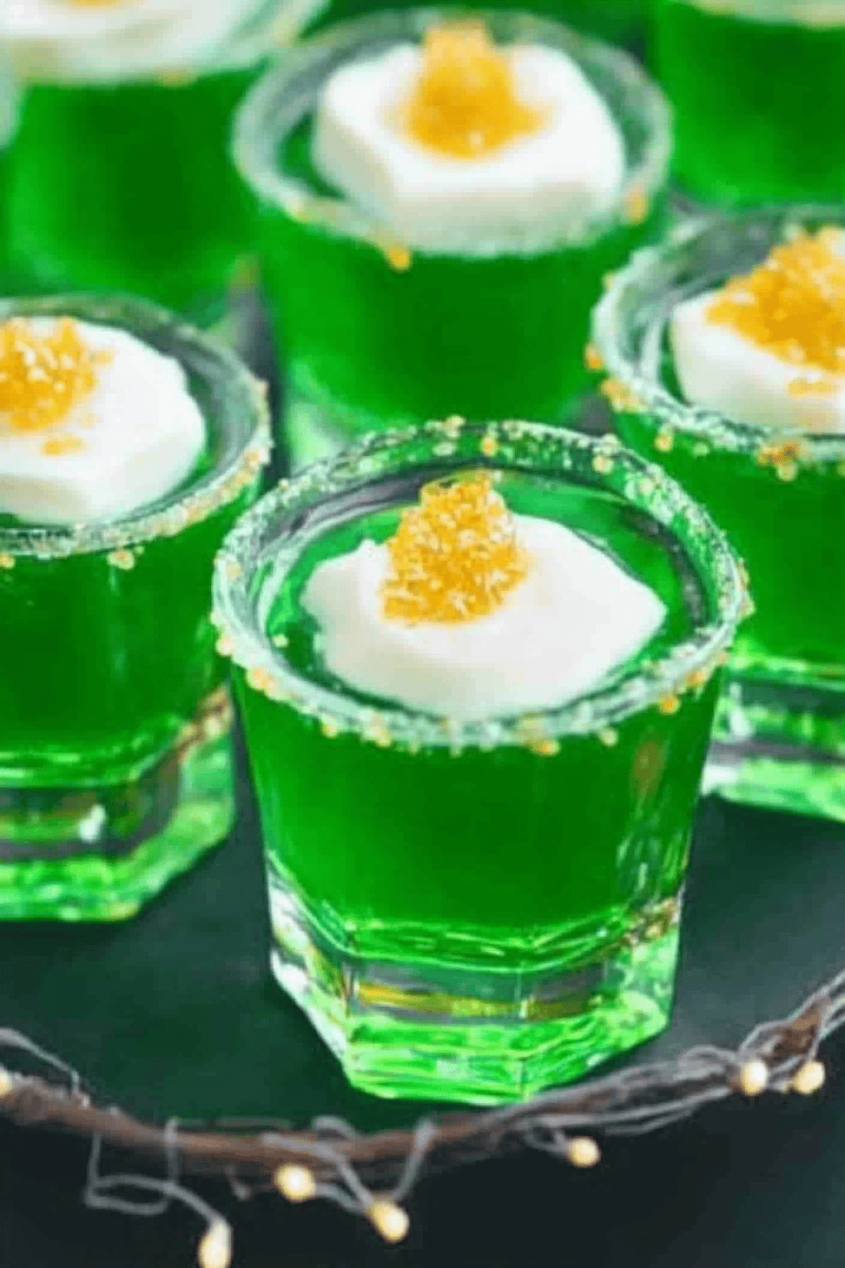 green jello shots