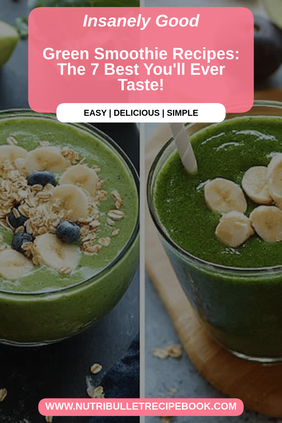 green smoothie recipes final dish beautifully presented and ready to serve