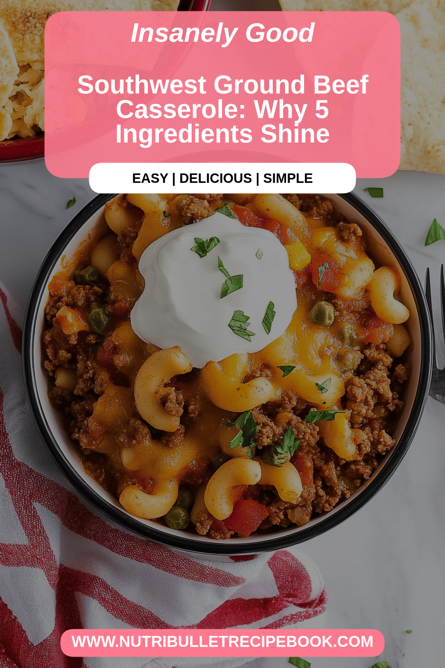 ground beef casserole final dish beautifully presented and ready to serve