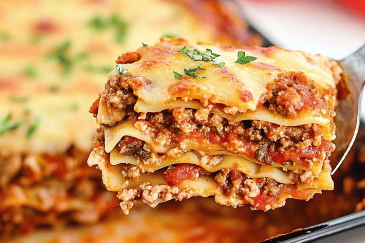 homemade lasagna