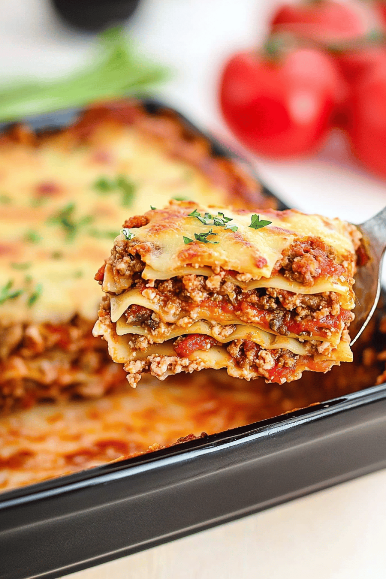 homemade lasagna