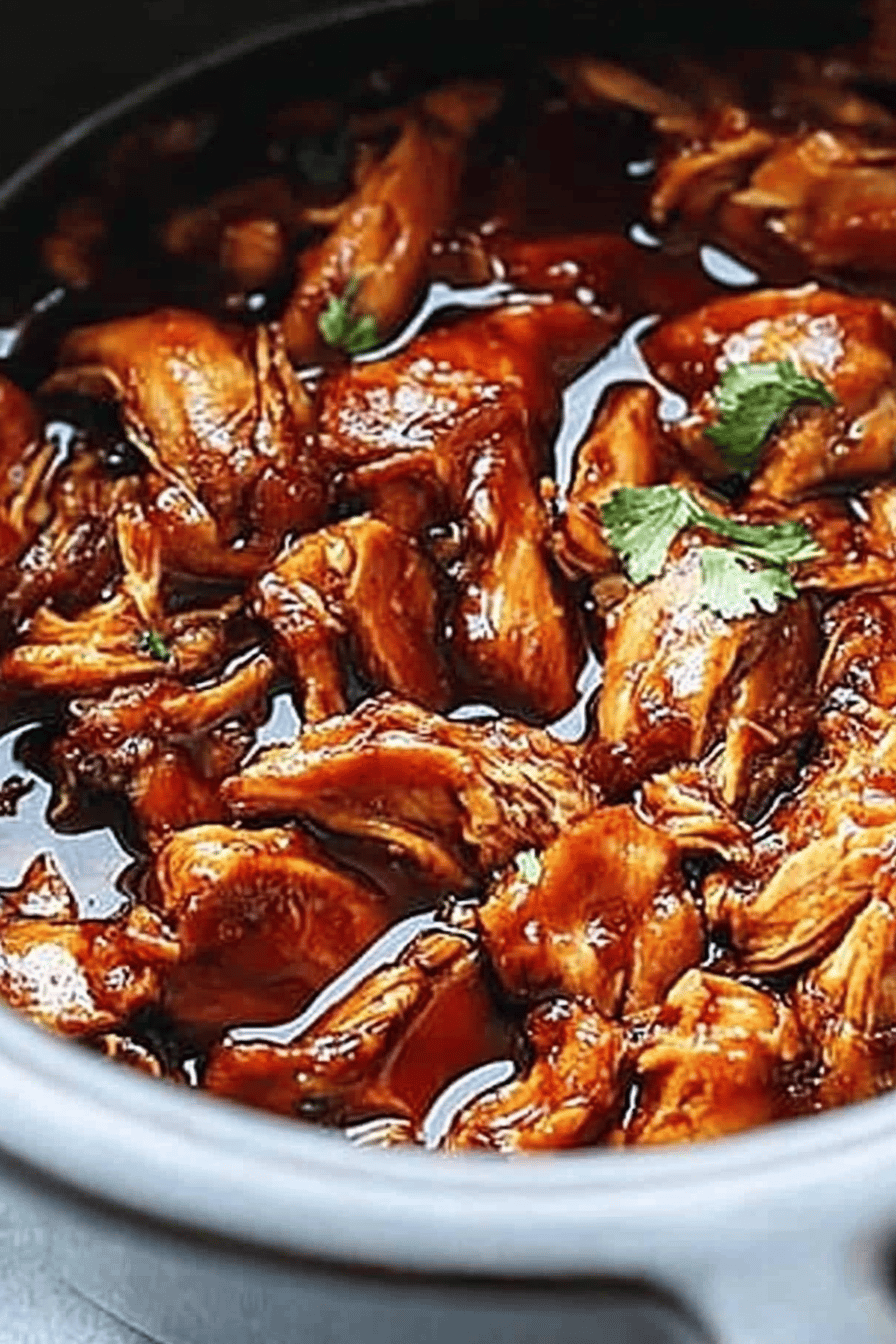 honey sriracha chicken slice on plate showing perfect texture and swirl pattern