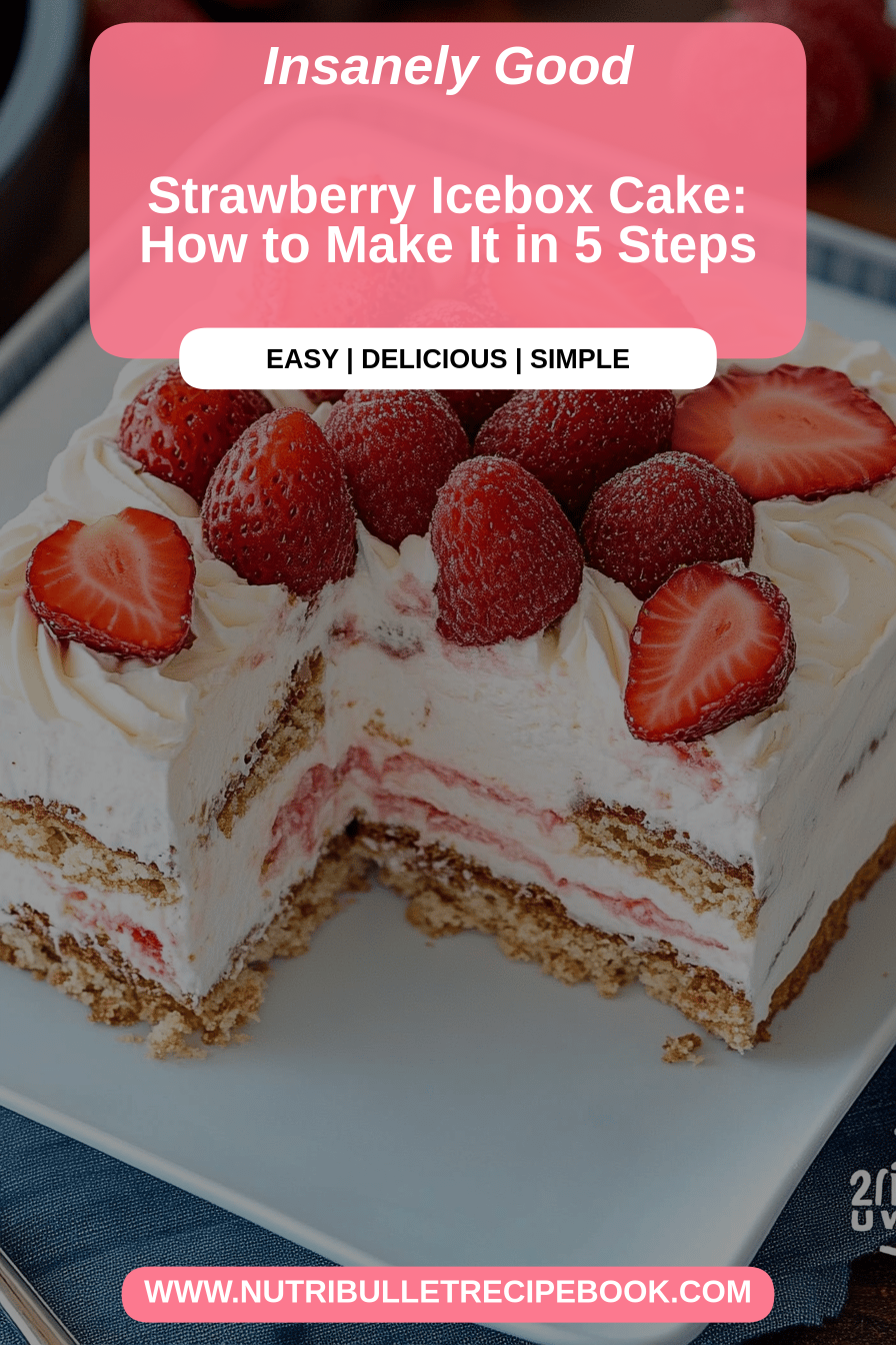 icebox cake final dish beautifully presented and ready to serve