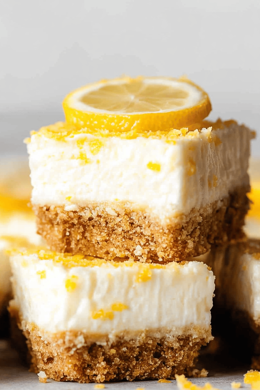 lemon cheesecake ingredients organized and measured on kitchen counter