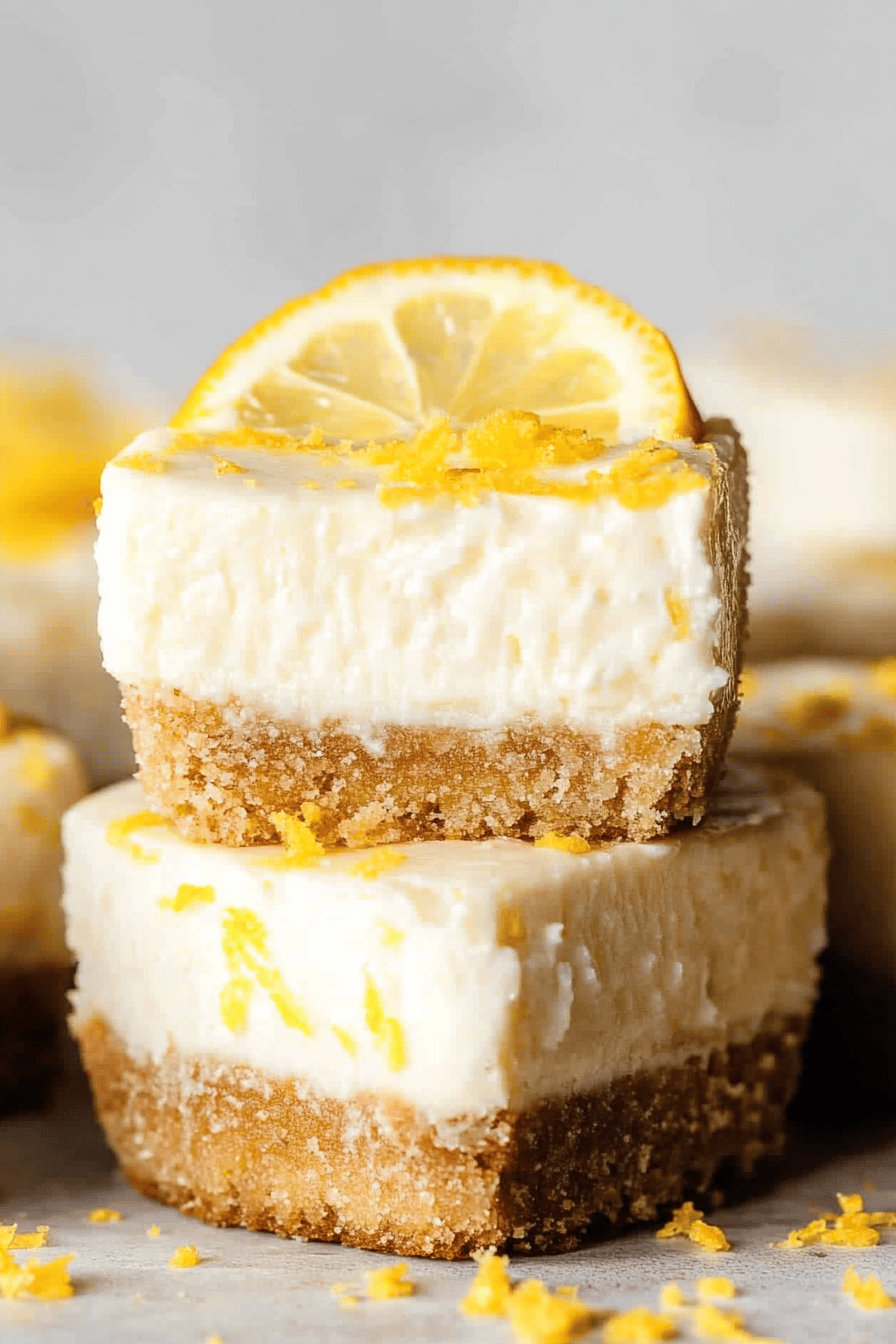 lemon cheesecake slice on plate showing perfect texture and swirl pattern