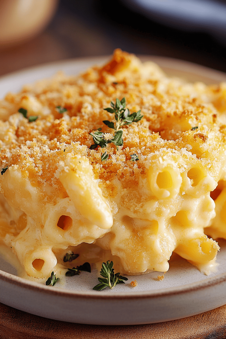 macaroni and cheese ingredients organized and measured on kitchen counter