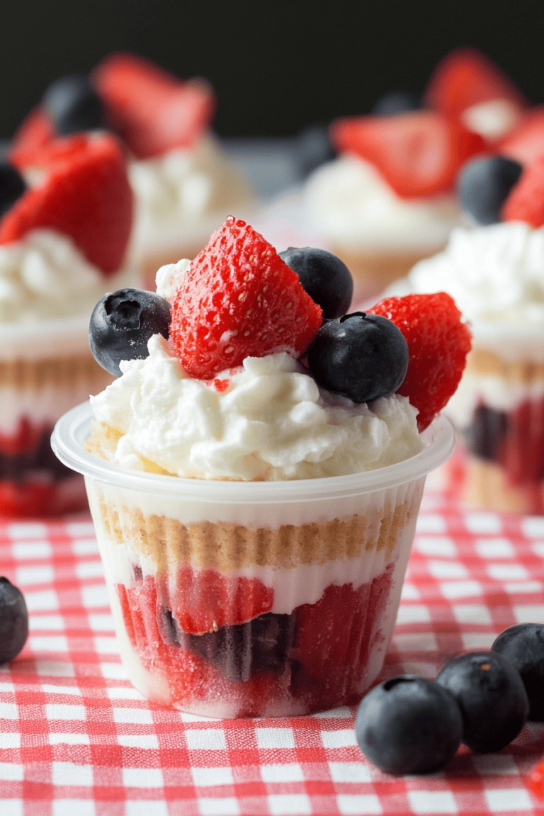 mini shortcake cups