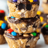 monster cookie cups