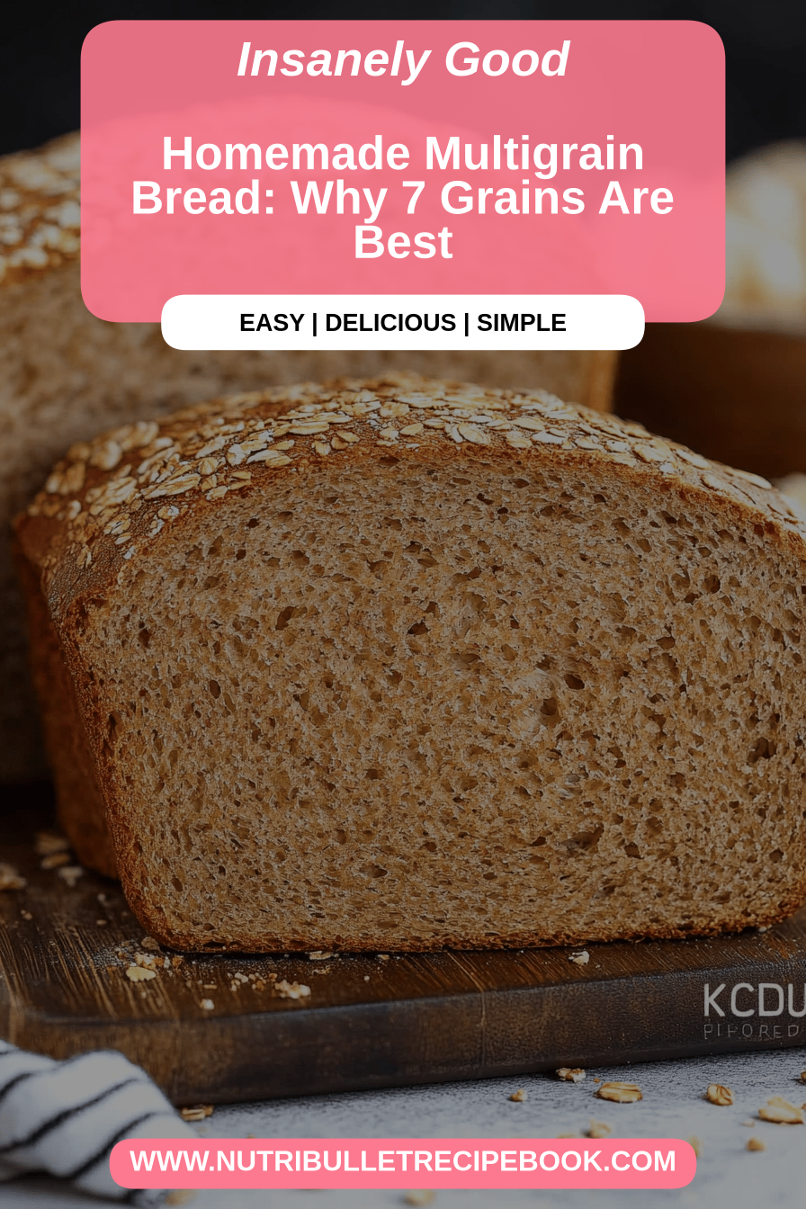 multigrain bread final dish beautifully presented and ready to serve