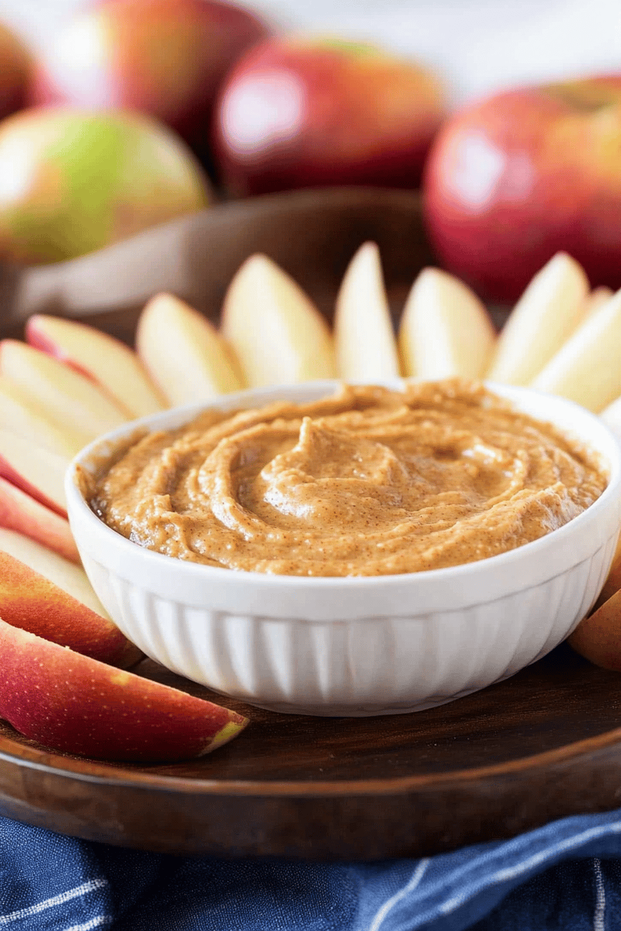 peanut butter apple dip